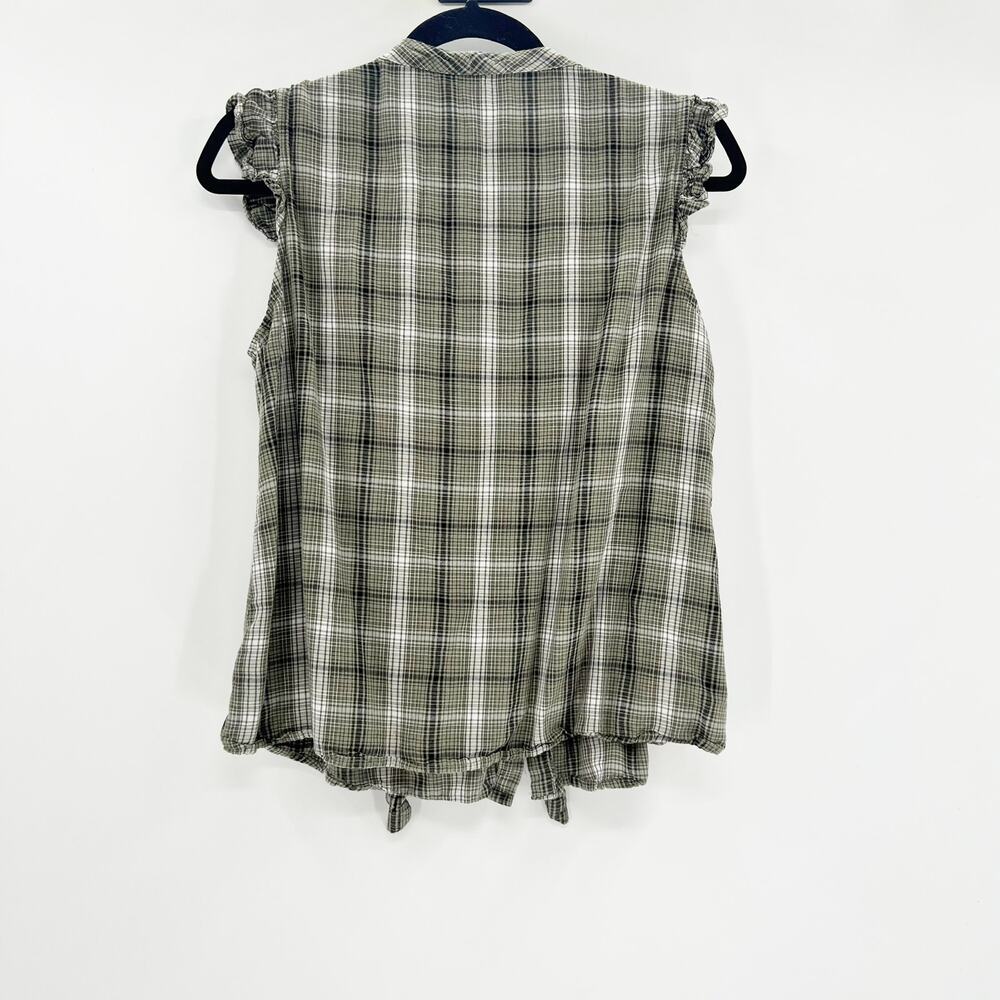 Universal Thread Button Down Blouse Womens Size M… - image 2